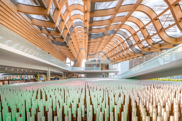 Archisearch - Interior view of China Pavilion at Expo 2015 Milano Italy by architects Studio Link-Arc & Tsinghua University (c) Pygmalion Karatzas
